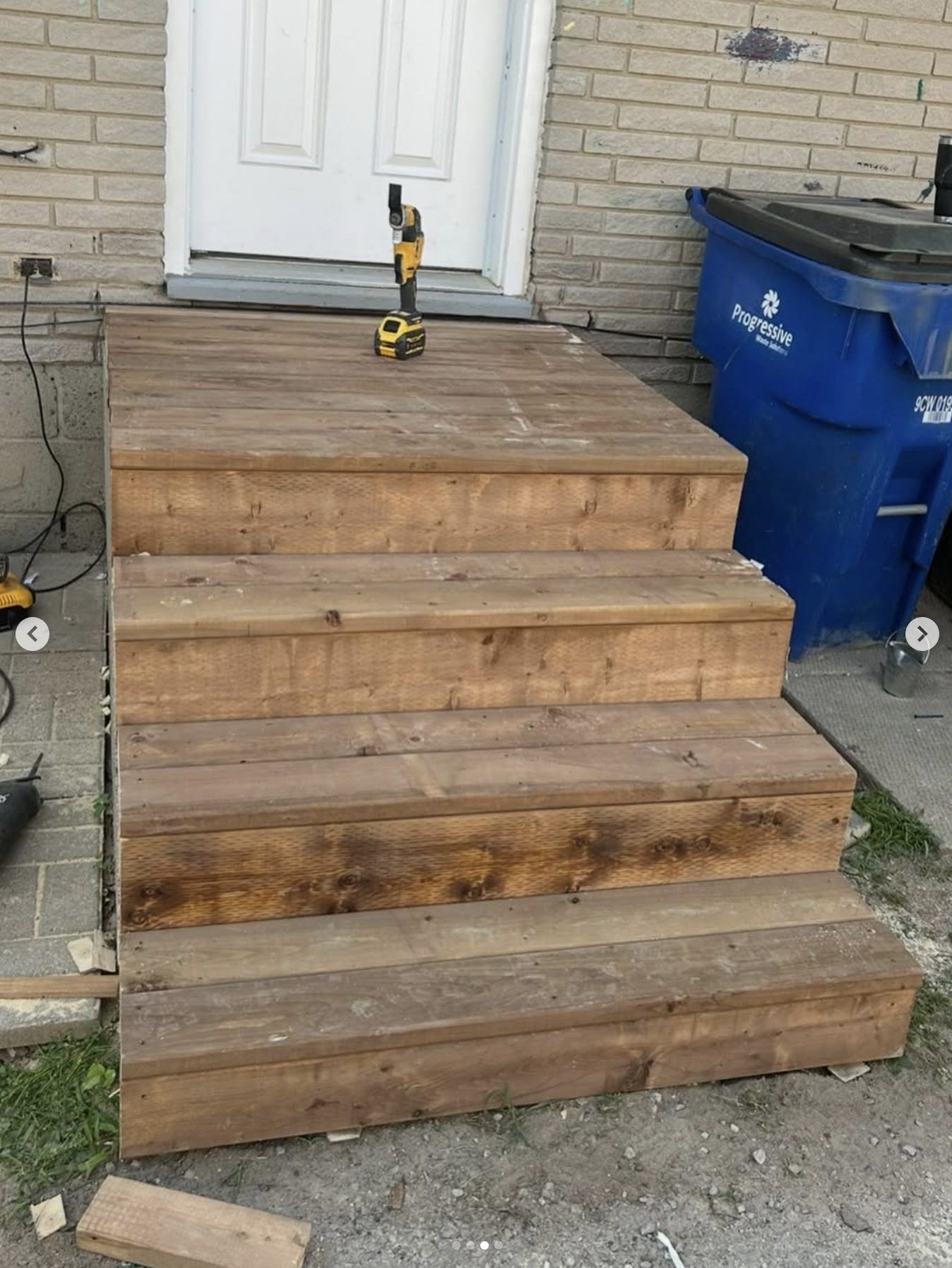 The Concrete Step Save — after