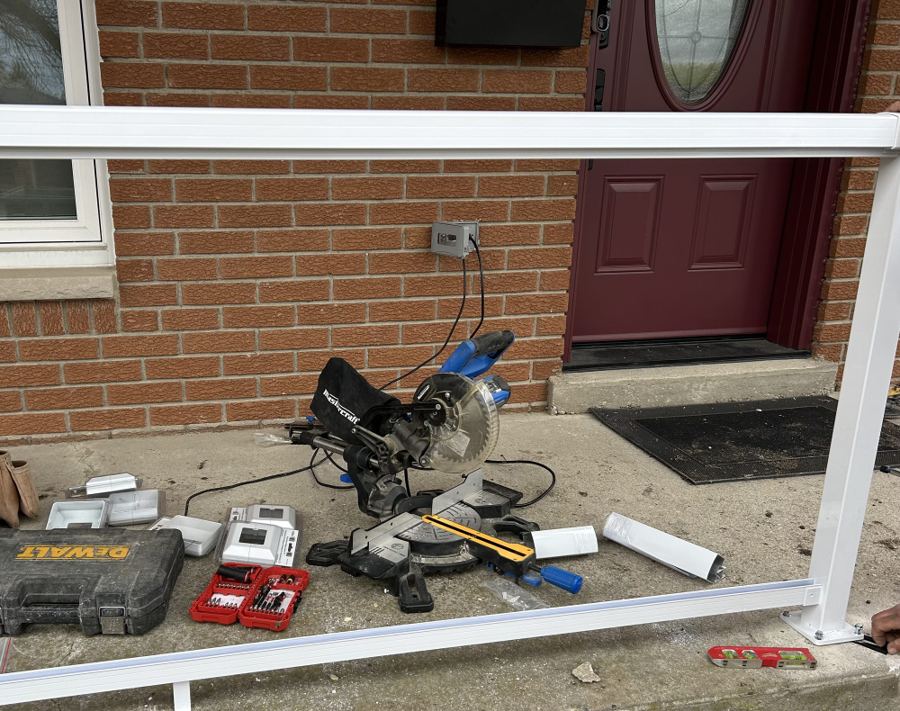 Aluminum Railing Install — photo 4