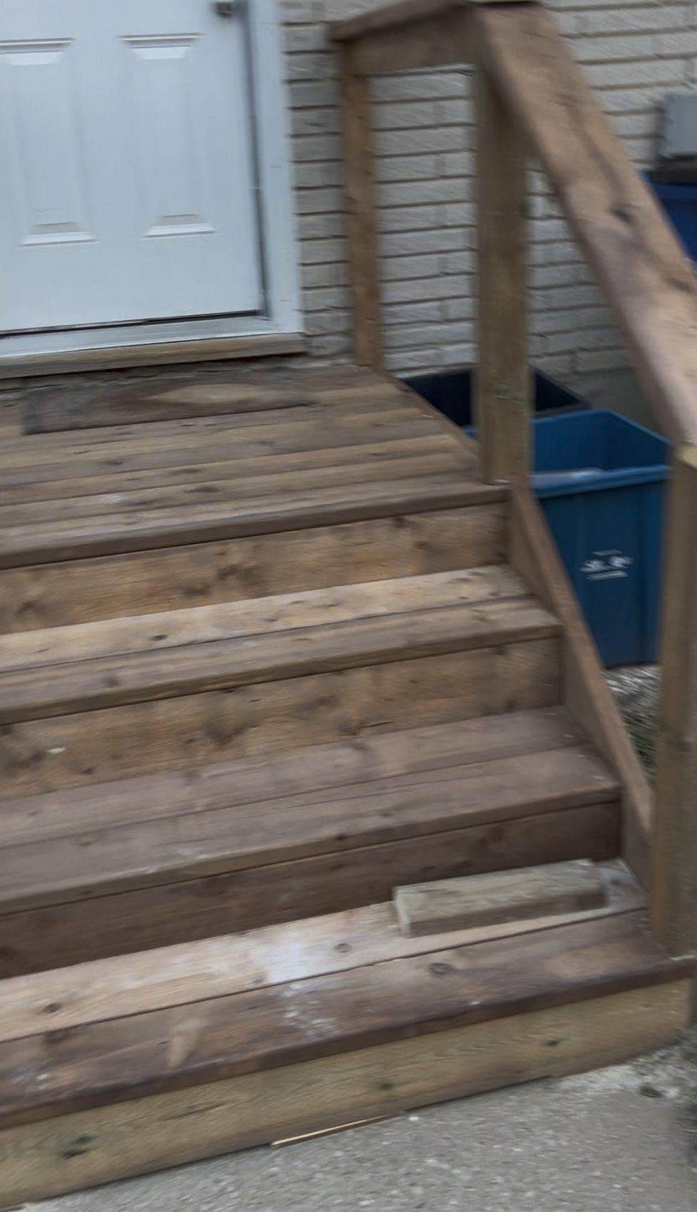 The Concrete Step Save — before